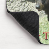 Black Beer Mousepad Muismat (Hoek)