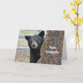 Black Beer Tree Fotosympathie Kaart (Gele Bloem)