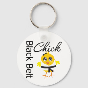 Black Belt Chick Sleutelhanger