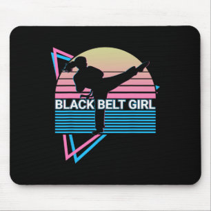 Black Belt Girl - Judo Karate Jiu Jitsu Taekwondo Muismat