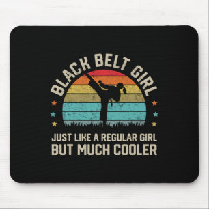 Black Belt Girl Karate Jiu Jitsu Taekwondo Martial Muismat