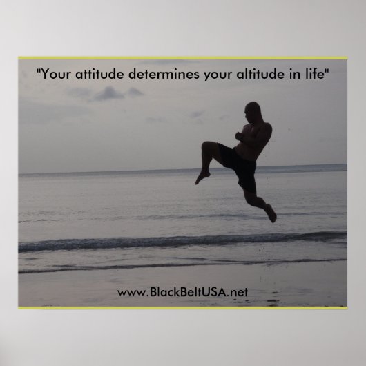 Black Belt USA Poster1 Poster (Voorkant)