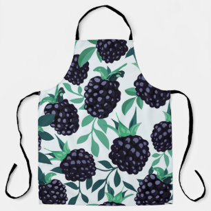 Black Berry Tropical: Fruit Naadloos Patroon Schort