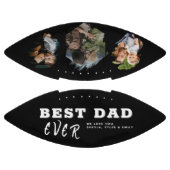 Black Best Dad 3 Fotocollage Vaderdag American Football (Panelen)