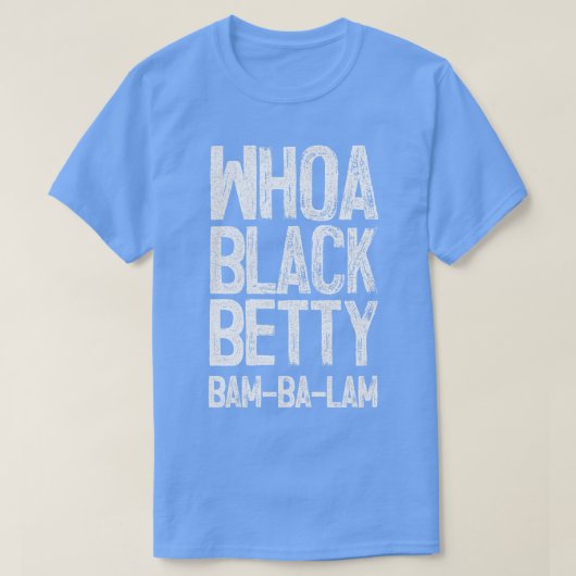 Black Betty Ram Jam T-shirt (Design voorkant)