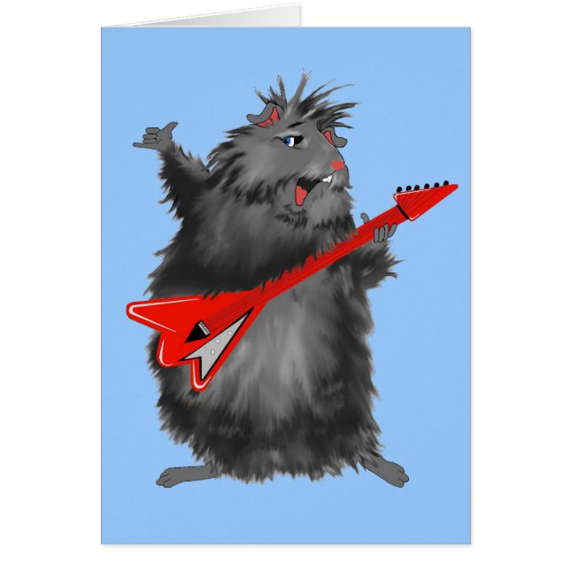 Black Betty's nieuwe gitaar (Voorkant)