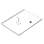 Black Big Dipper Notitieboek (Linkerzijde)