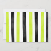 Black Bike Anniversaire Photo Invitation (Dos)