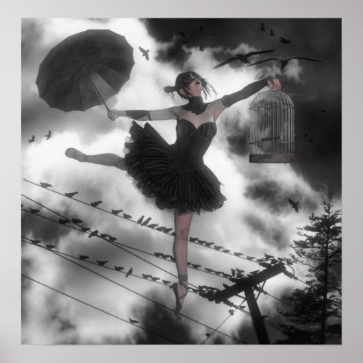 Black Bird Poster (Voorkant)