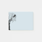 Black Bird The Raven Post-it Notes (Devant)