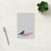 Black Birds Feather Pen Raven Post-it® Notes (Kantoor)
