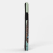 Black Birmese kat Moose Case-Mate iPhone Case (Achterkant/rechts)