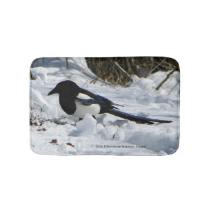 Black Bled Rocky Mountain Magpie Badmat