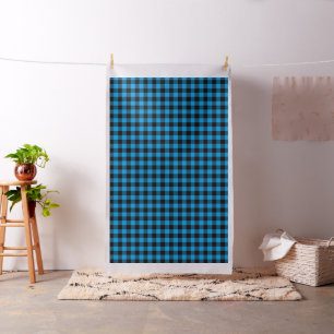 Black Blue Buffalo Pset Pattern   Lumberjack Stof