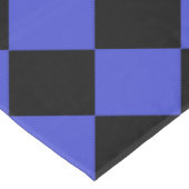 Black Blue Check Tablecloth Tafelkleed (Gekanteld)