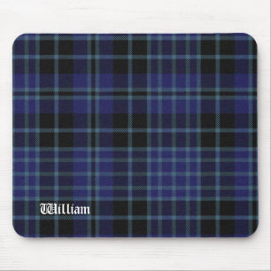 Black & Blue Clark Tartan Pset Muismat
