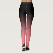 Black Blush Ombre-Leggings Leggings (Achterkant)