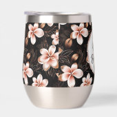 Black Blush Rose Or Floral Personnalisé (Droite)