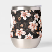 Black Blush Rose Or Floral Personnalisé (Gauche)