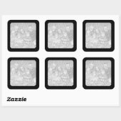 Black Border Photo Sticker (Vel)