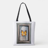 Black-Bordered Charaxes Butterfly Canvas tas (Achterkant)