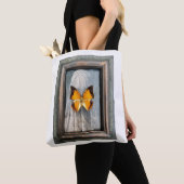 Black-Bordered Charaxes Butterfly Canvas tas (Dichtbij)