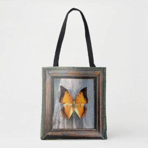 Black-Bordered Charaxes Butterfly Canvas tas