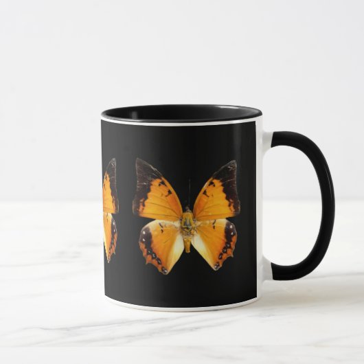 Black-Bordered Charaxes Butterfly Coffee Mok (Rechts)