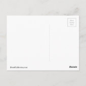 Black Boston Terrier Happy Birthday Design Briefkaart (Achterkant)