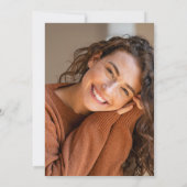 Black Bow 50th Birthday Kaart (Achterkant)