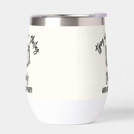 Black Bow Attache ses trente 40e anniversaire (Gauche)