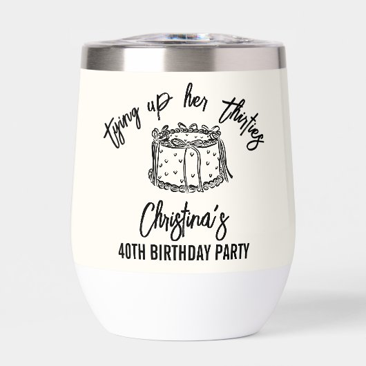 Black Bow Attache ses trente 40e anniversaire (Avant)