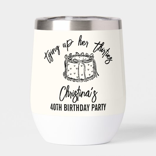 Black Bow Attache ses trente 40e anniversaire (Arrière)