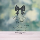 Black Bow Elle noue le noeud Bienvenue nuptiale (Neutre)