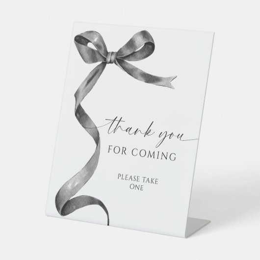 Black Bow Merci Pour Le Signe À Venir (Recto)