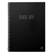 Black Box - Typografie Notitieboek