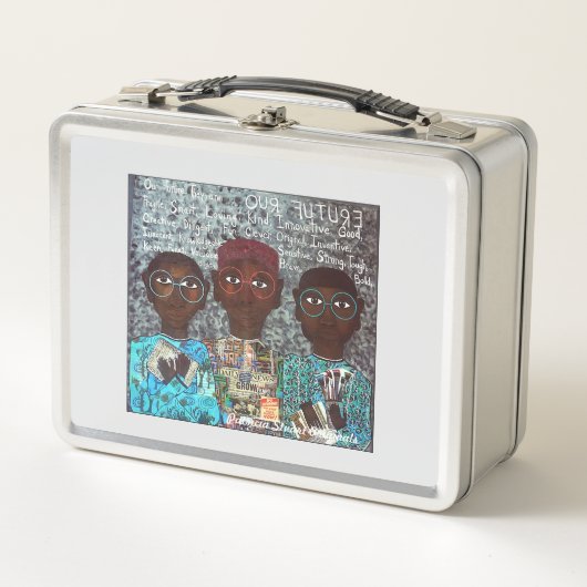 Black Boys Can Lunch Box (Devant)