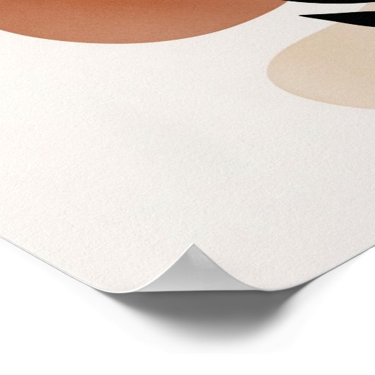 Black Branch Leaf Wall Art Poster (Hoek)