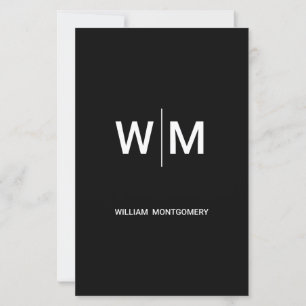 Black Branded Logo onderneming