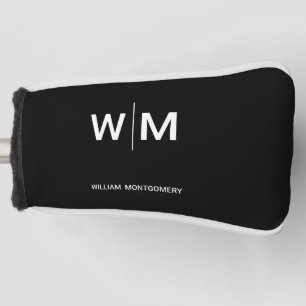 Black Branded Logo onderneming Golfheadcover