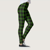 Black & Bright Green Tartan Pset Leggings (Rechts)