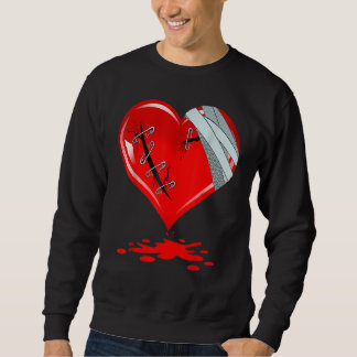 Black Broken Heart Shirt Men Women Pastel Goth Val