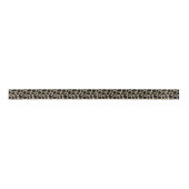 Black Brown Giraffe Print Lint (Voorkant)