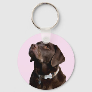 Black Brown Labrador Retriever Puppy Dog Sleutelha Sleutelhanger