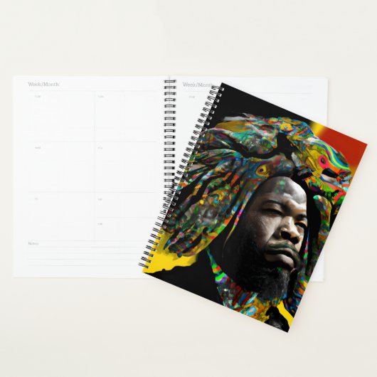 Black Bruh Melanin Papa JunetDix King Fils Africai (Devant avec enveloppe)