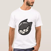 Black Bubble Gum Cat T-Shirt (Devant)