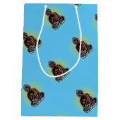 Black Buddha Power Medium Cadeauzakje (Achterkant)