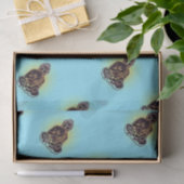 Black Buddha Power Tissuepapier (Geschenk)