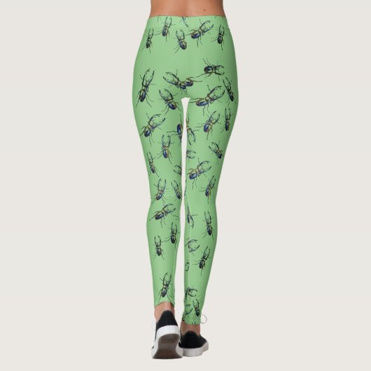 Black Bugs Leggings (Achterkant)