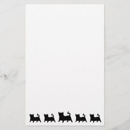 Black Bull Design Briefpapier (Voorkant)